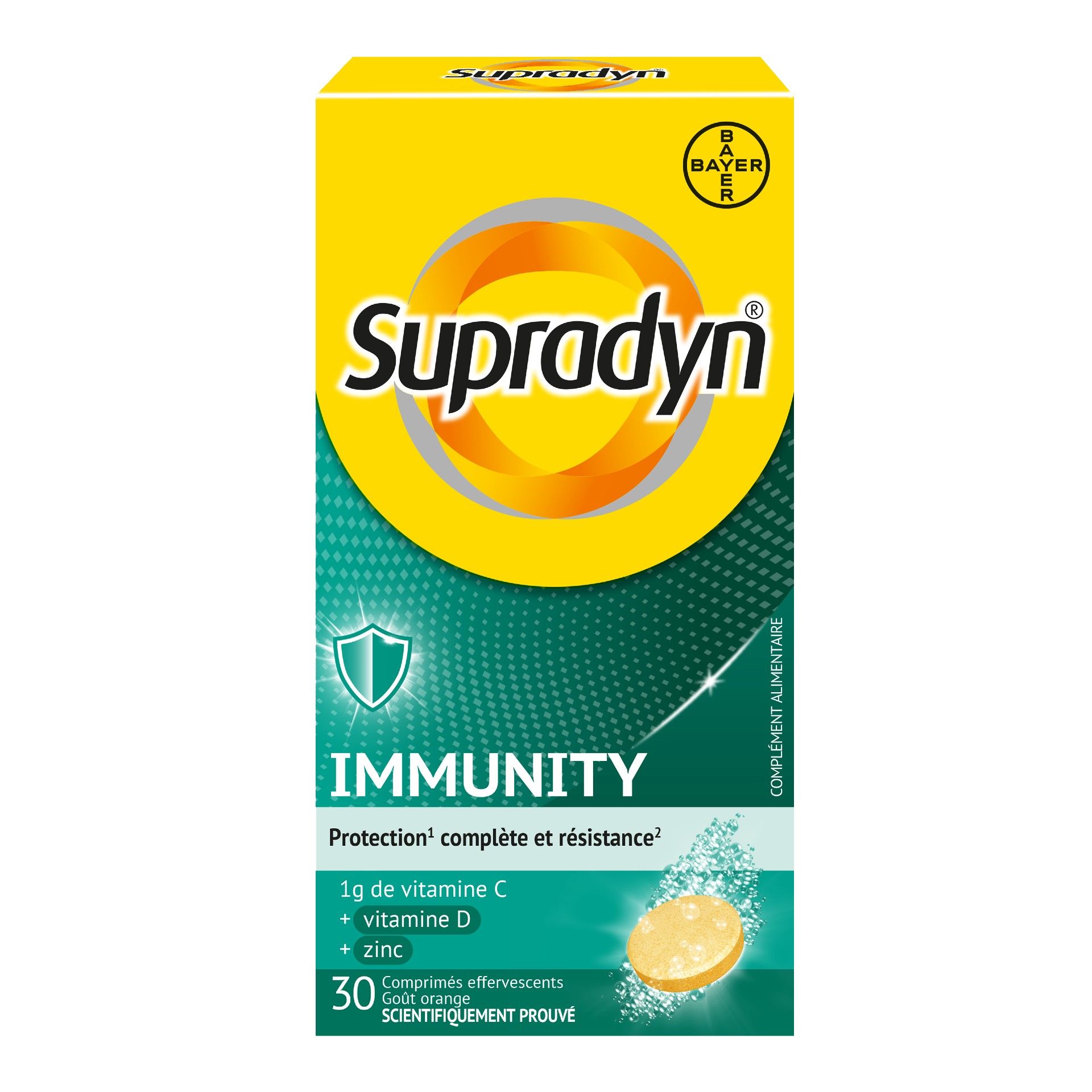 Supradyn Immunity Comprimés effervescents