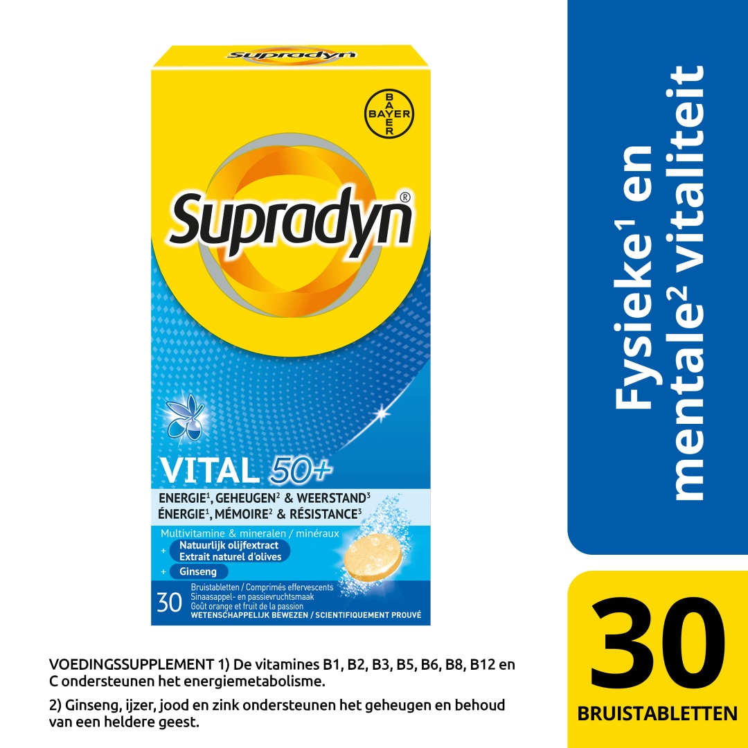 Vital 50+ bruistablet