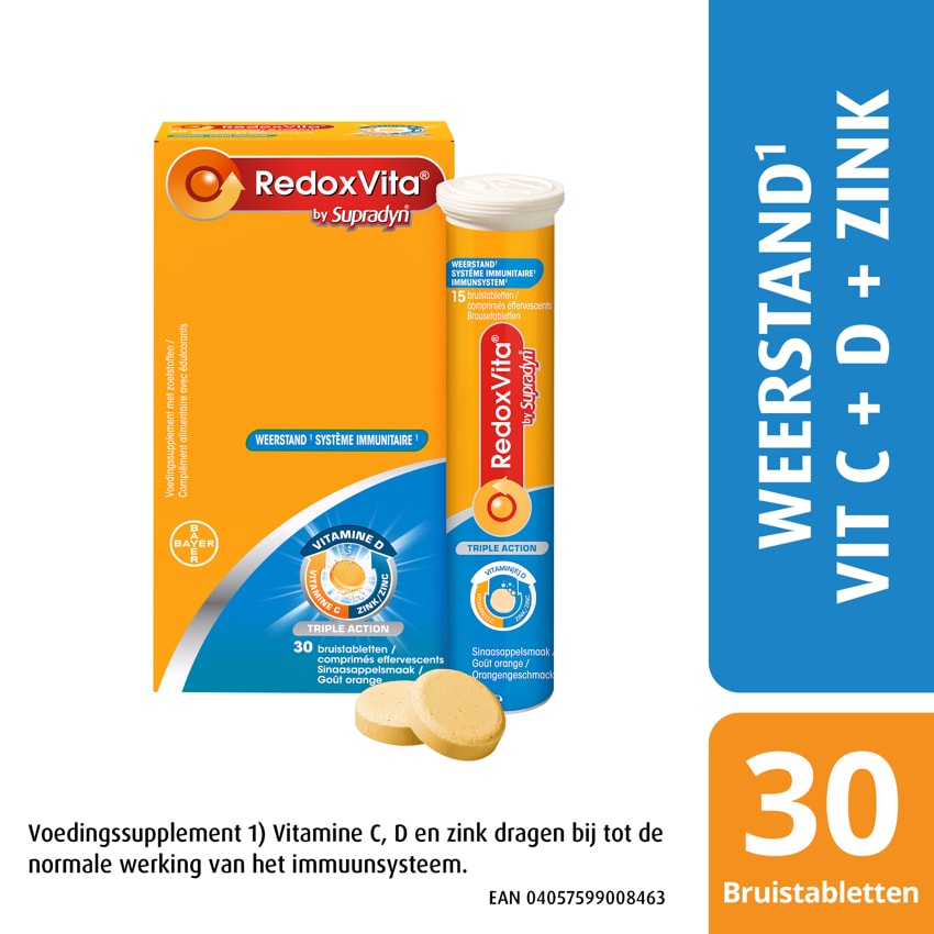 RedoxVita Triple Action Bruistabletten